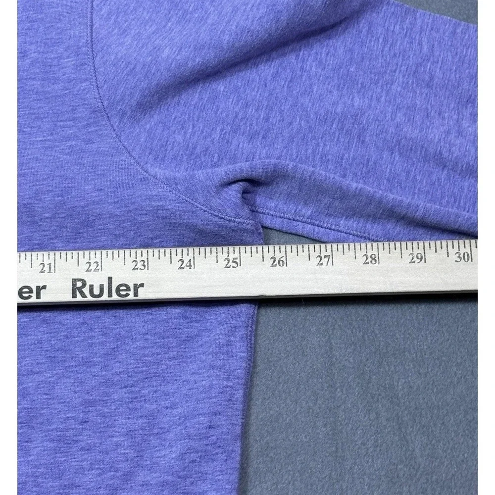 Polo Ralph Lauren 1/4 Zip Pullover Mens L Lavender Athleisure Stretch Normcore
